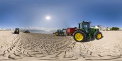 Tracteurs plage du Pouliguen