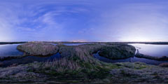 Les marais salants de nuit