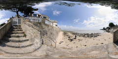 Le Pouliguen - plage vers l'Anse de Toullain