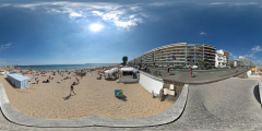 La Baule - remblais et plage