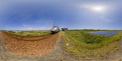 Le Pouliguen - TGV dans les marais