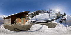 Wengen - Kleine Scheidegg : gare d'Allmend