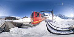 Kleine Scheidegg - trains 1/2