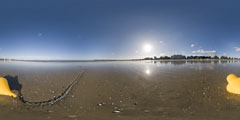 Baie de la Baule en fin de journée 3