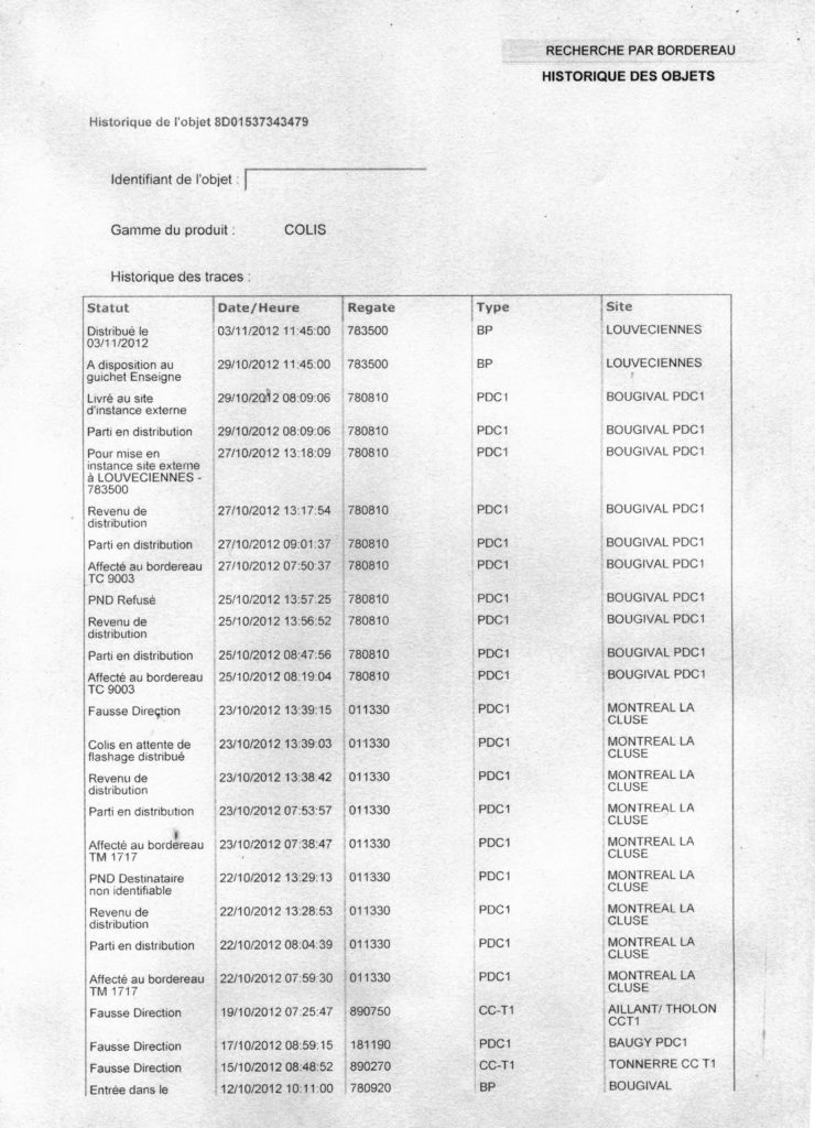 La vraie feuille de route