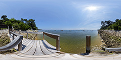 Cap Ferret - escalier La Vigne - avenue du Chasselas - 1