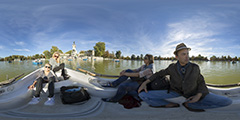 Madrid — Retiro — promenade en barque