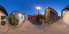 Lège Cap Ferret — village du Canon nuit — 2014