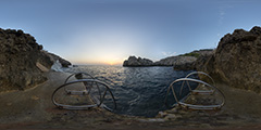 Capri — Faro sunset 1