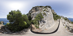 Capri — overlooking villa Malaparte