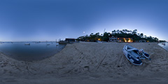 Cap Ferret — zodiac plage de l'Herbe