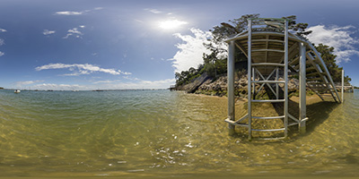 Cap Ferret — La Vigne escalier 2015 - I