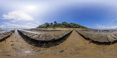 Cap Ferret — La Vigne — parcs ostréicoles