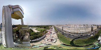 Paris — la grande roue des Tuileries