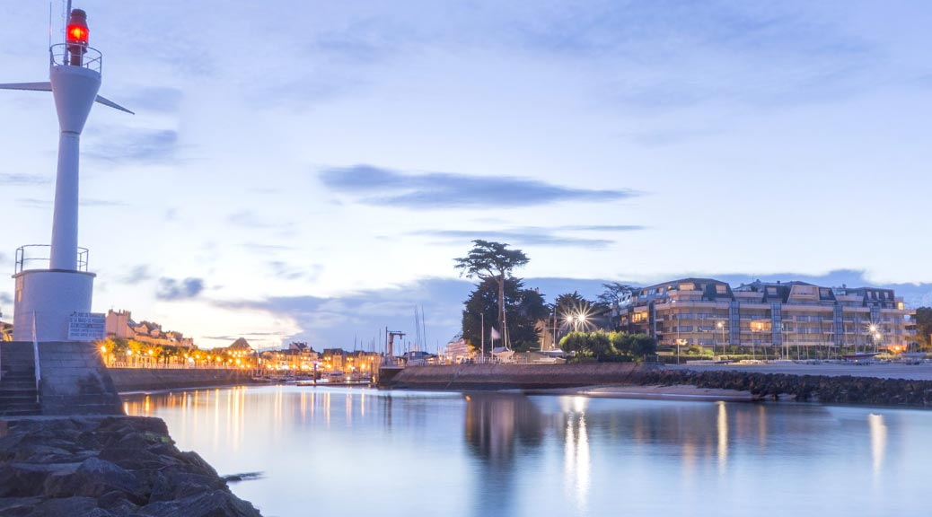 La Baule — Le Pouliguen. Forts courants.