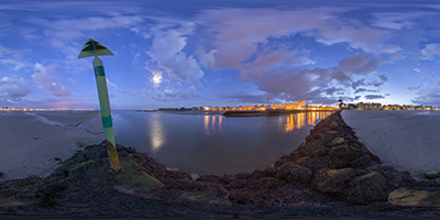 Port La Baule - Le Pouliguen - heure bleue