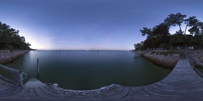 Cap Ferret – La Vigne — Escalier Nuit I