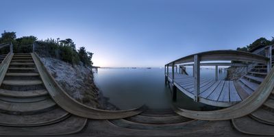 Cap Ferret – La Vigne — Escalier Nuit II